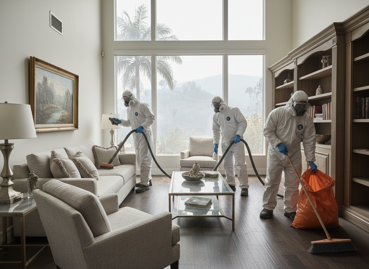 Fire Damage Restoration  in Universal City