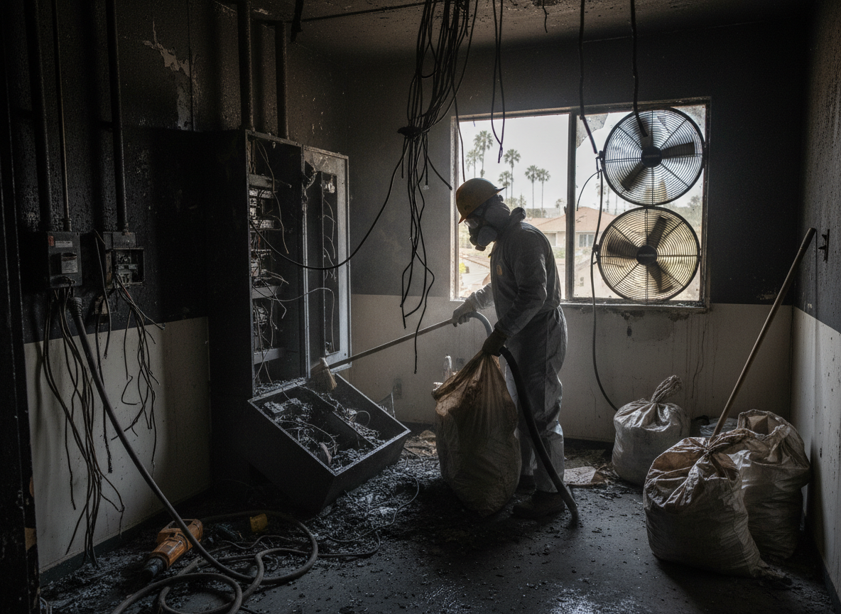 Fire Damage Restoration Studio City in Toluca Lake, CA 91602