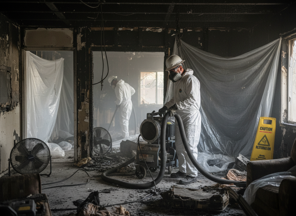 Emergency Fire Damage Restoration in Studio City, CA