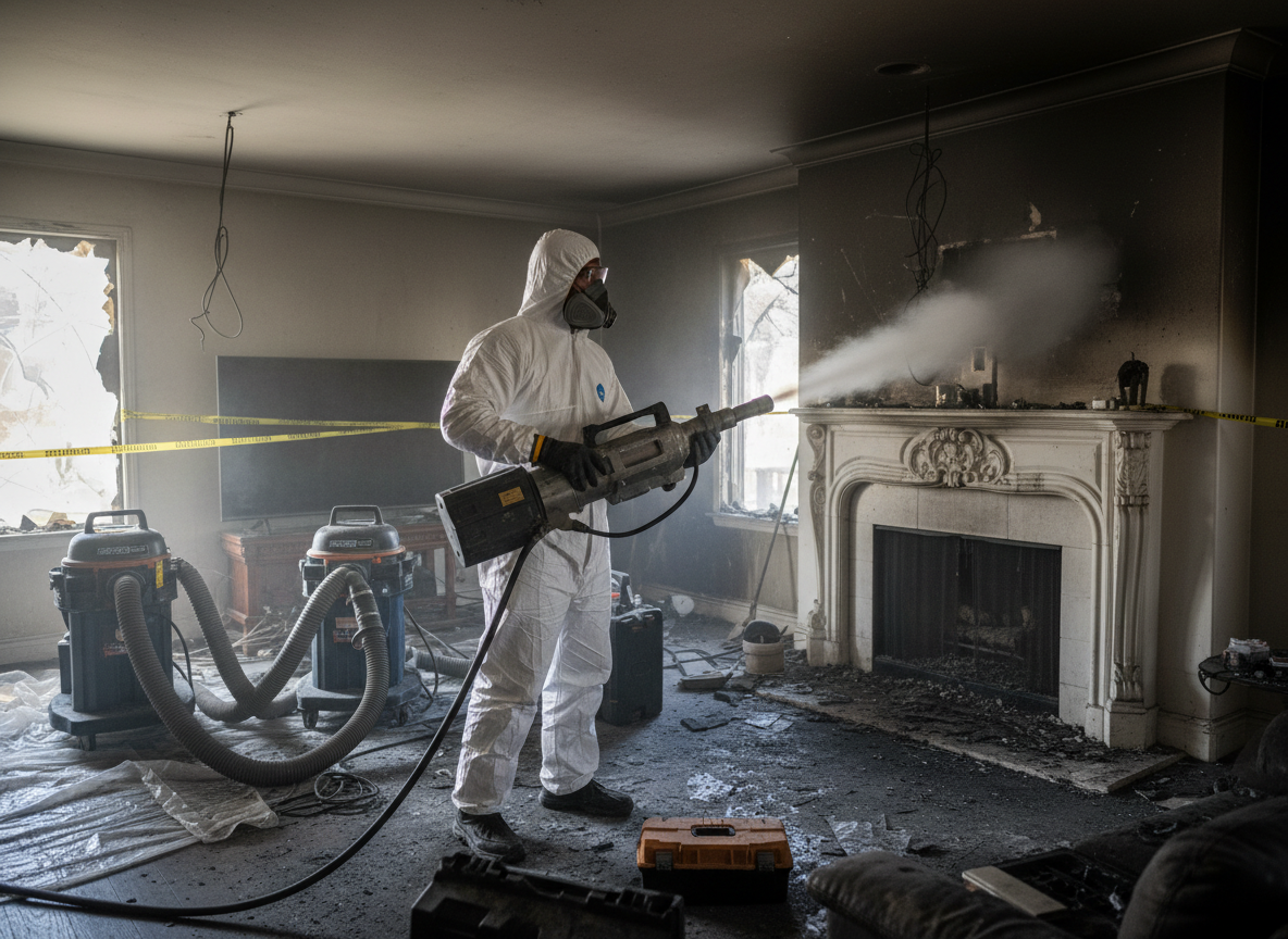 Fire Damage Restoration  in Burbank